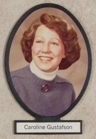 Delta Mu Chapter Composite Detail, Caroline Gustafson, 1980-1981