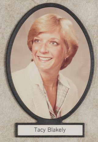 Delta Mu Chapter Composite Detail, Tacy Blakley, 1980-1981