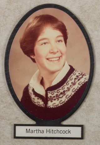 Delta Mu Chapter Composite Detail, Martha Hitchcock, 1980-1981