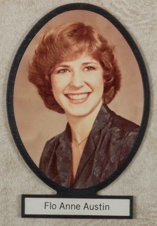 Delta Mu Chapter Composite Detail, Flo Anne Austin, 1980-1981