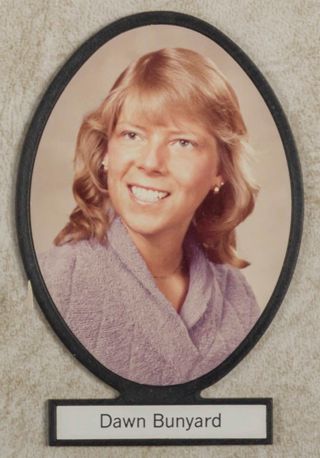 Delta Mu Chapter Composite Detail, Dawn Bunyard, 1980-1981