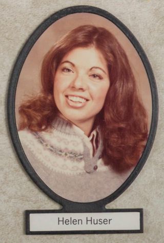 Delta Mu Chapter Composite Detail, Helen Huser, 1980-1981