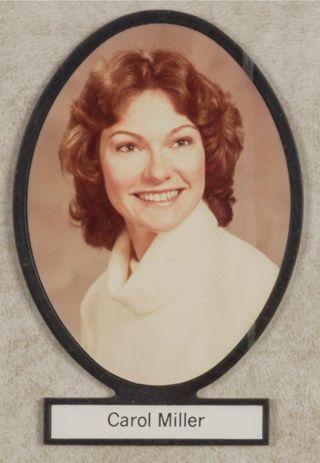 Delta Mu Chapter Composite Detail, Carol Miller, 1980-1981