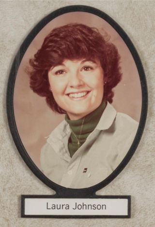 Delta Mu Chapter Composite Detail, Laura Johnson, 1980-1981