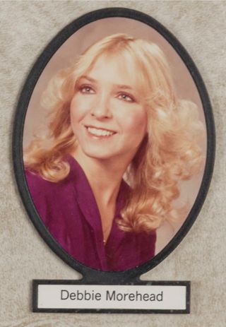 Delta Mu Chapter Composite Detail, Debbie Morehead, 1980-1981