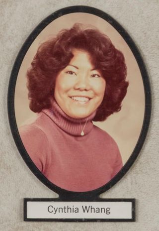 Delta Mu Chapter Composite Detail, Cynthia Whang, 1980-1981