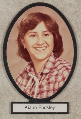 Delta Mu Chapter Composite Detail, Kiann Endsley, 1980-1981