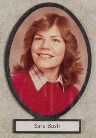 Delta Mu Chapter Composite Detail, Sara Bush, 1980-1981