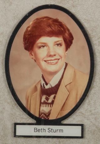 Delta Mu Chapter Composite Detail, Beth Sturm, 1980-1981