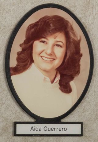 Delta Mu Chapter Composite Detail, Aida Guerrero, 1980-1981