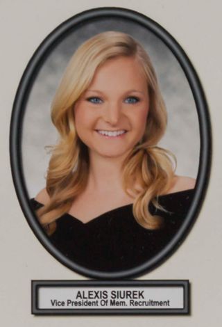 Delta Mu Chapter Composite Detail, Alexis Siurek, 2012-2013