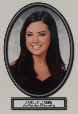 Delta Mu Chapter Composite Detail, Arielle Larsen, 2012-2013