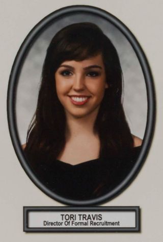 Delta Mu Chapter Composite Detail, Tori Travis, 2012-2013