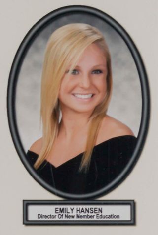 Delta Mu Chapter Composite Detail, Emily Hansen, 2012-2013