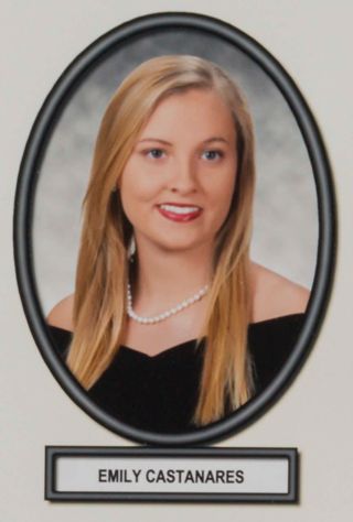 Delta Mu Chapter Composite Detail, Emily Castanares, 2012-2013