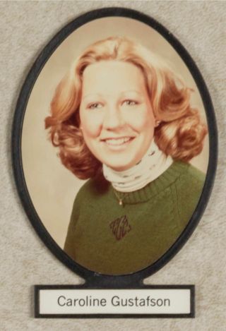 Delta Mu Chapter Composite Detail, Caroline Gustafson, 1981-1982