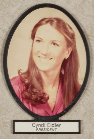 Delta Mu Chapter Composite Detail, Cyndi Eidler, 1981-1982