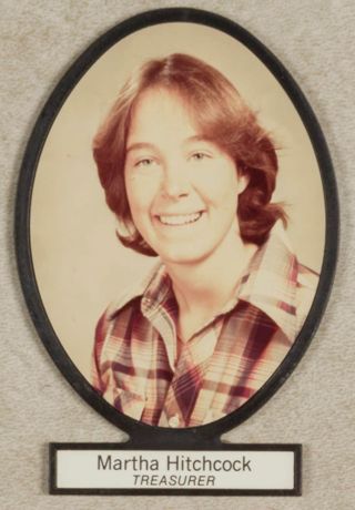 Delta Mu Chapter Composite Detail, Martha Hitchcock, 1981-1982