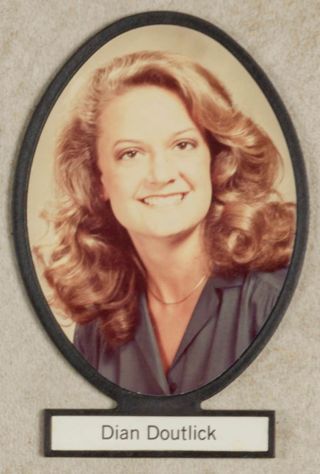 Delta Mu Chapter Composite Detail, Dian Doutlick, 1981-1982