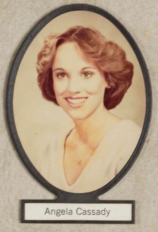 Delta Mu Chapter Composite Detail, Angela Cassady, 1981-1982