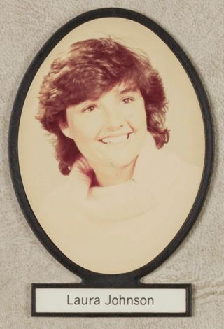Delta Mu Chapter Composite Detail, Laura Johnson, 1981-1982