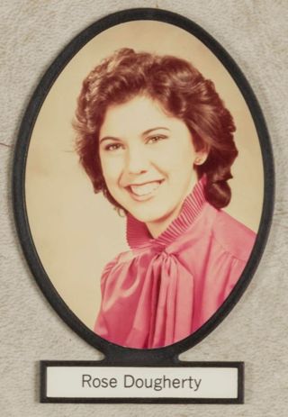 Delta Mu Chapter Composite Detail, Rose Dougherty, 1981-1982