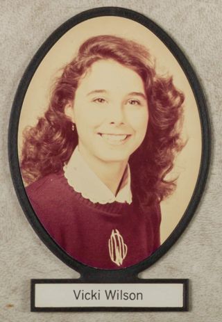 Delta Mu Chapter Composite Detail, Vicki Wilson, 1981-1982