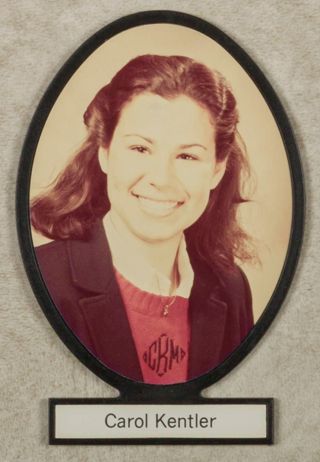 Delta Mu Chapter Composite Detail, Carol Kentler, 1981-1982