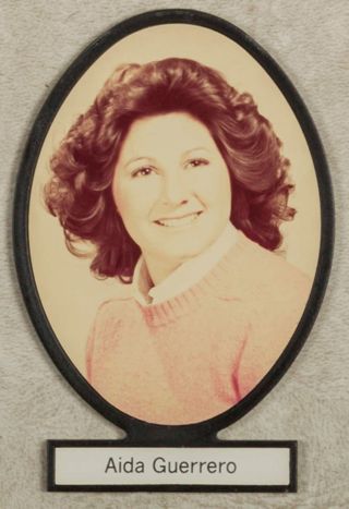 Delta Mu Chapter Composite Detail, Aida Guerrero, 1981-1982