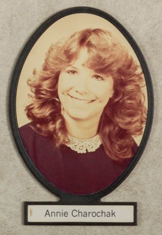 Delta Mu Chapter Composite Detail, Annie Charochak, 1981-1982