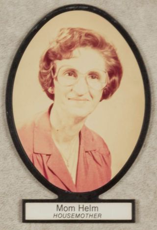 Delta Mu Chapter Composite Detail, Mom Helm, 1981-1982
