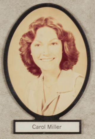 Delta Mu Chapter Composite Detail, Carol Miller, 1981-1982