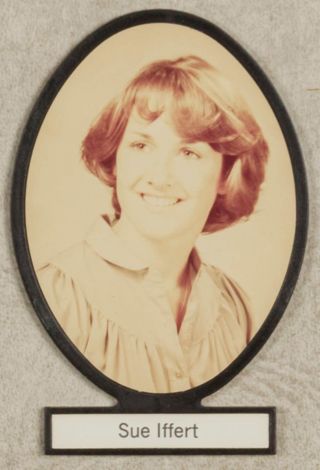 Delta Mu Chapter Composite Detail, Sue Iffert, 1981-1982