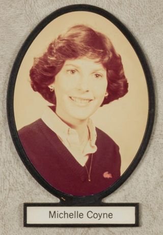 Delta Mu Chapter Composite Detail, Michelle Coyne, 1981-1982