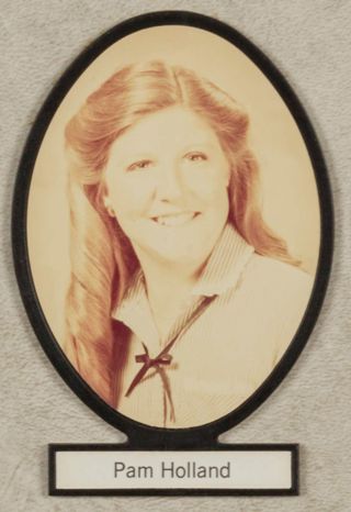 Delta Mu Chapter Composite Detail, Pam Holland, 1981-1982