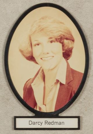 Delta Mu Chapter Composite Detail, Darcy Redman, 1981-1982