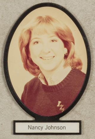 Delta Mu Chapter Composite Detail, Nancy Johnson, 1981-1982