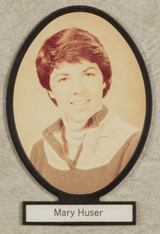 Delta Mu Chapter Composite Detail, Mary Huser, 1981-1982
