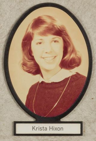 Delta Mu Chapter Composite Detail, Krista Hixon, 1981-1982