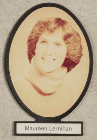 Delta Mu Chapter Composite Detail, Maureen Lernihan, 1981-1982