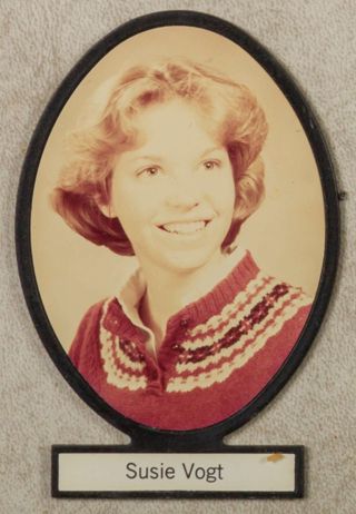 Delta Mu Chapter Composite Detail, Susie Vogt, 1981-1982