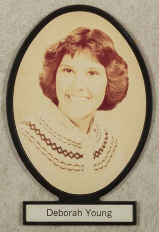 Delta Mu Chapter Composite Detail, Deborah Young, 1981-1982