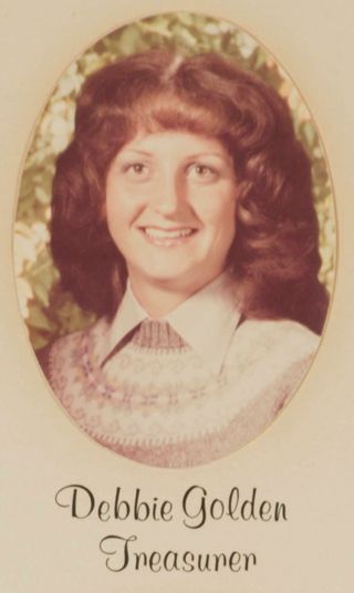 Delta Mu Chapter Composite Detail, Debbie Golden, 1977-1978