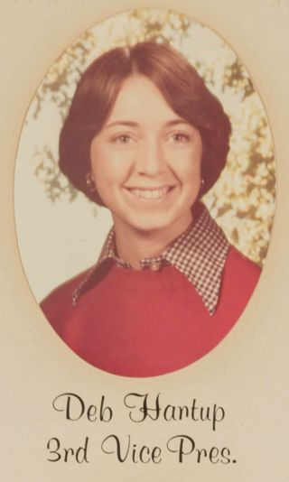 Delta Mu Chapter Composite Detail, Deb Hartup, 1977-1978