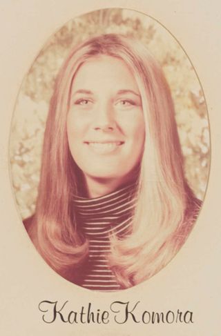 Delta Mu Chapter Composite Detail, Kathie Komora, 1977-1978