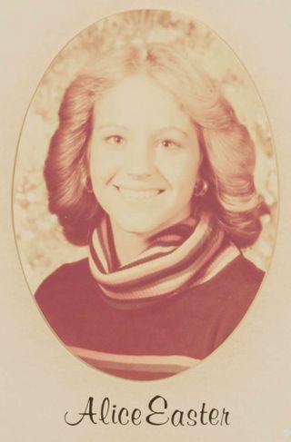 Delta Mu Chapter Composite Detail, Alice Easter, 1977-1978