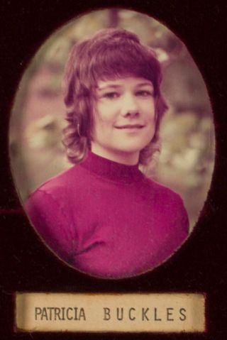 Delta Mu Chapter Composite Detail, Patricia Buckles, 1972-1973