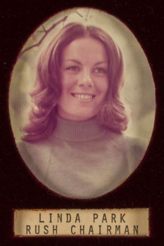 Delta Mu Chapter Composite Detail, Linda Park, 1972-1973