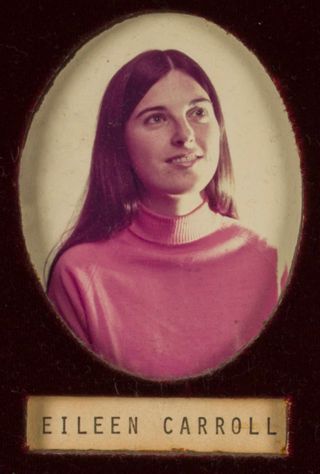 Delta Mu Chapter Composite Detail, Eileen Carroll, 1972-1973