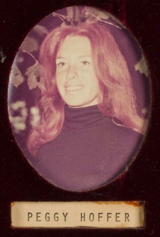 Delta Mu Chapter Composite Detail, Peggy Hoffer, 1972-1973